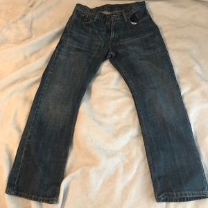Levi's 514 blue jeans, (waist 32, length 30)